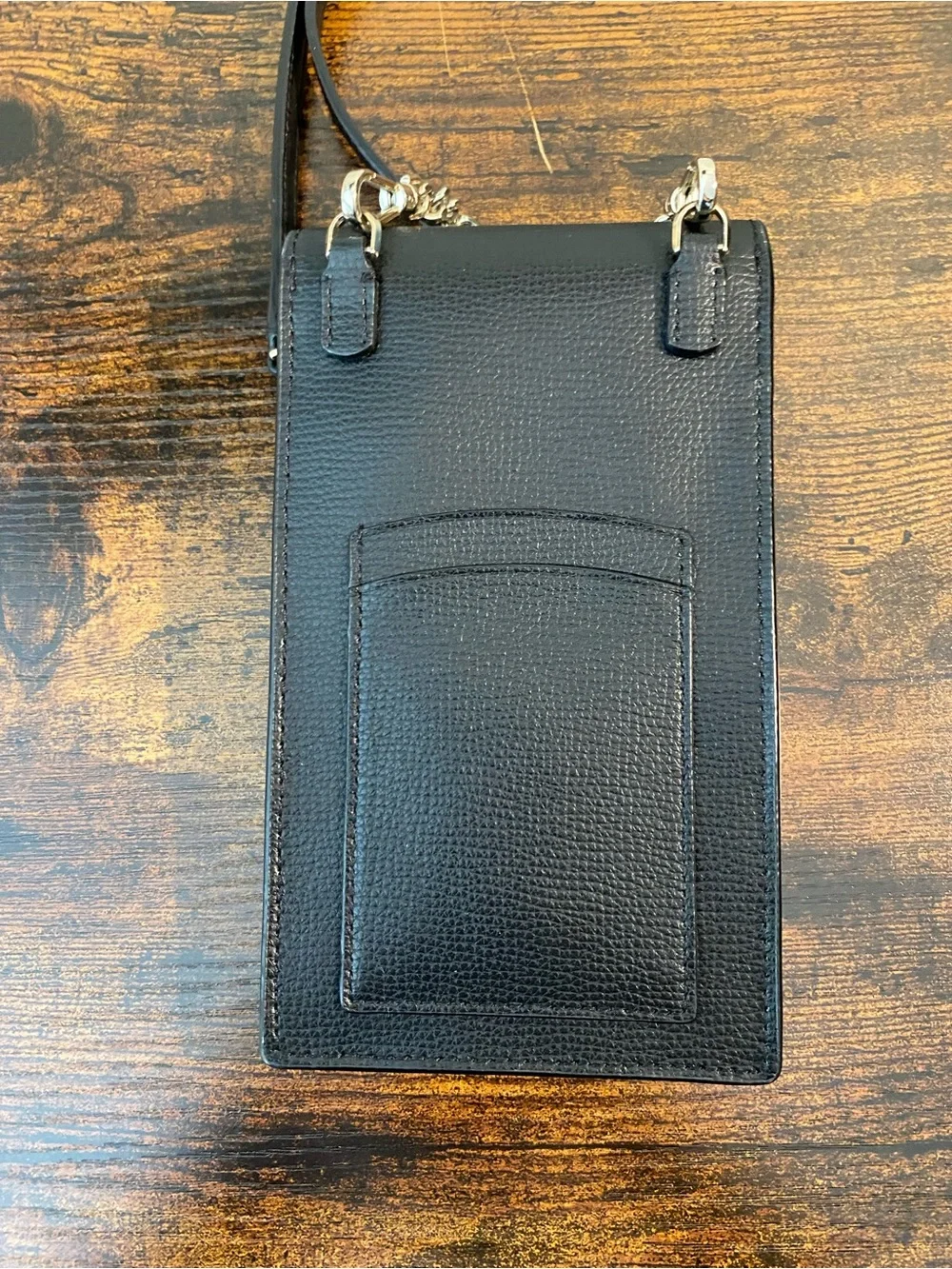 kate spade Black Daisy Bee Crossbody Phone Pouch